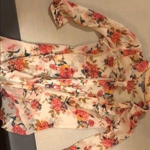 Charlotte Russe Floral Blouse